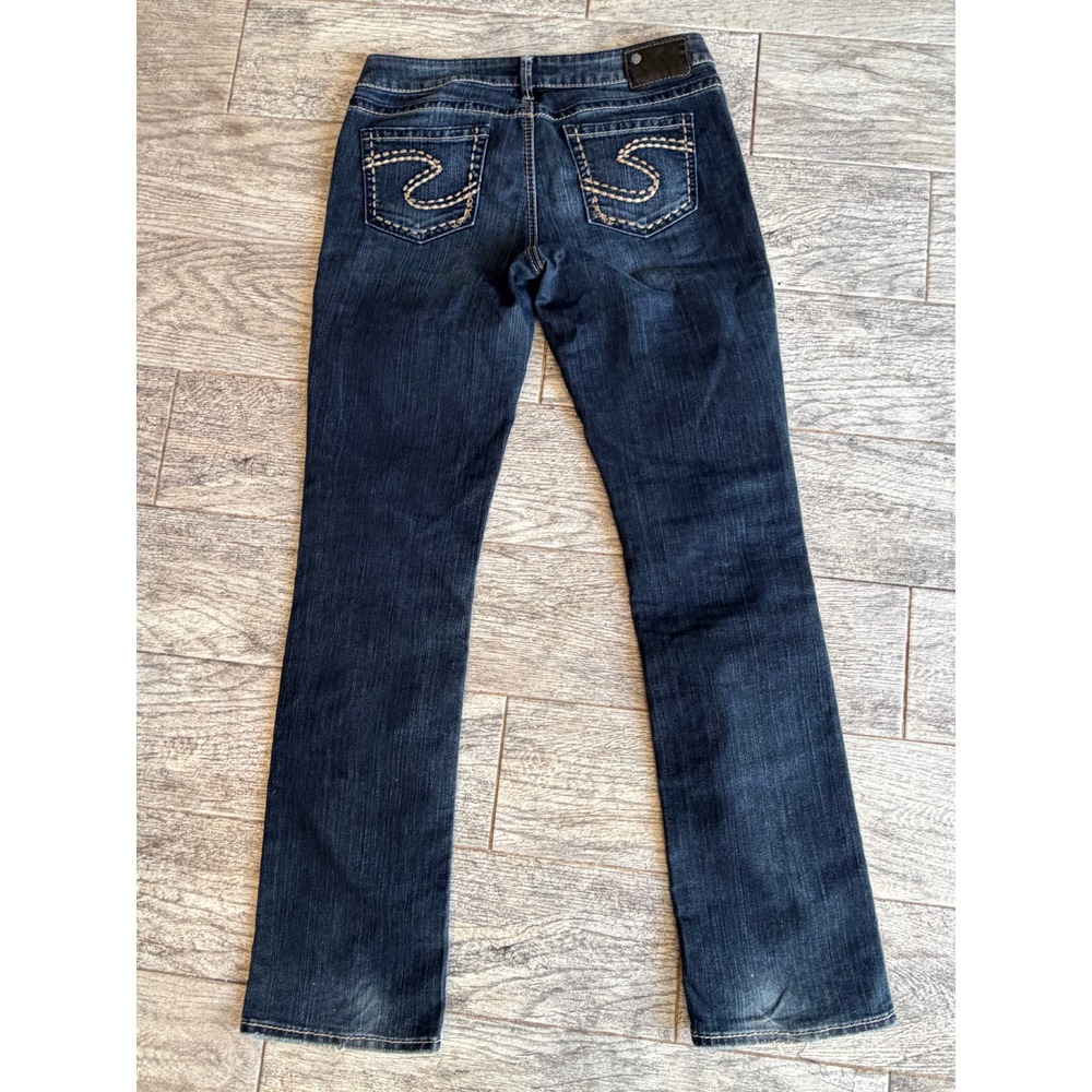 Silver Jeans Aiko Slim Boot W29 L33 Mid Rise Denim 29x33 Bootcut Western 29 x 33
